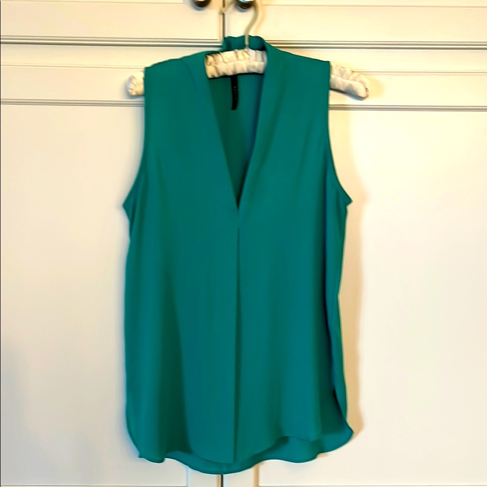 Sleeveless Teal Top